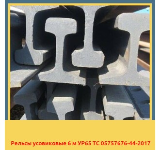 Рельсы усовиковые 6 м УР65 ТС 05757676-44-2017 в Коканде